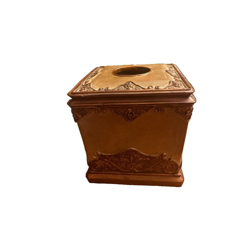 Marbella Tissue Cover 522 Taupe Stone Tissue Box Cover